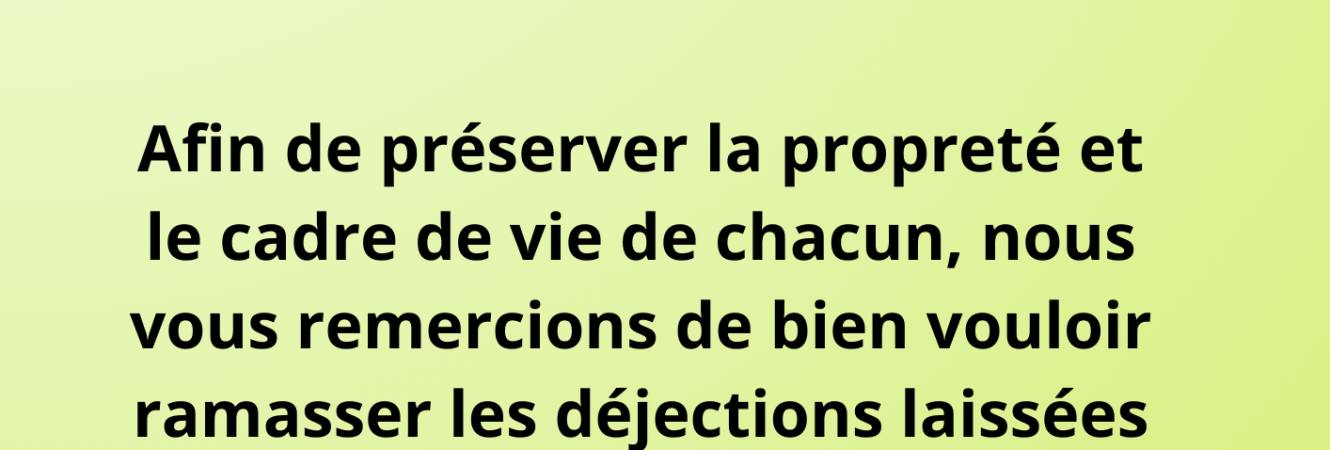 Info Sargé Bien vivre ensemble