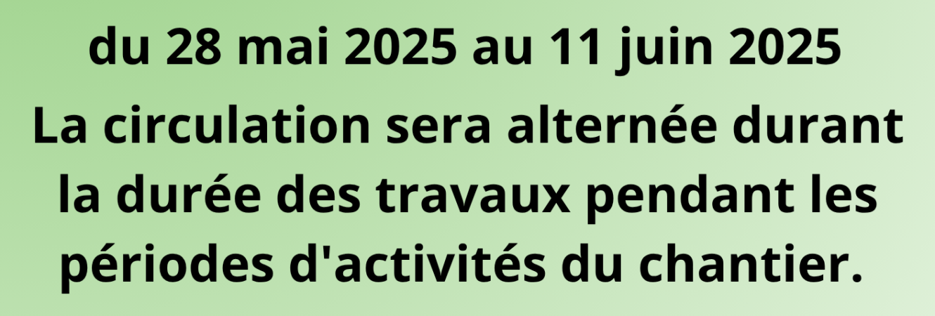 Info-Sargé Travaux