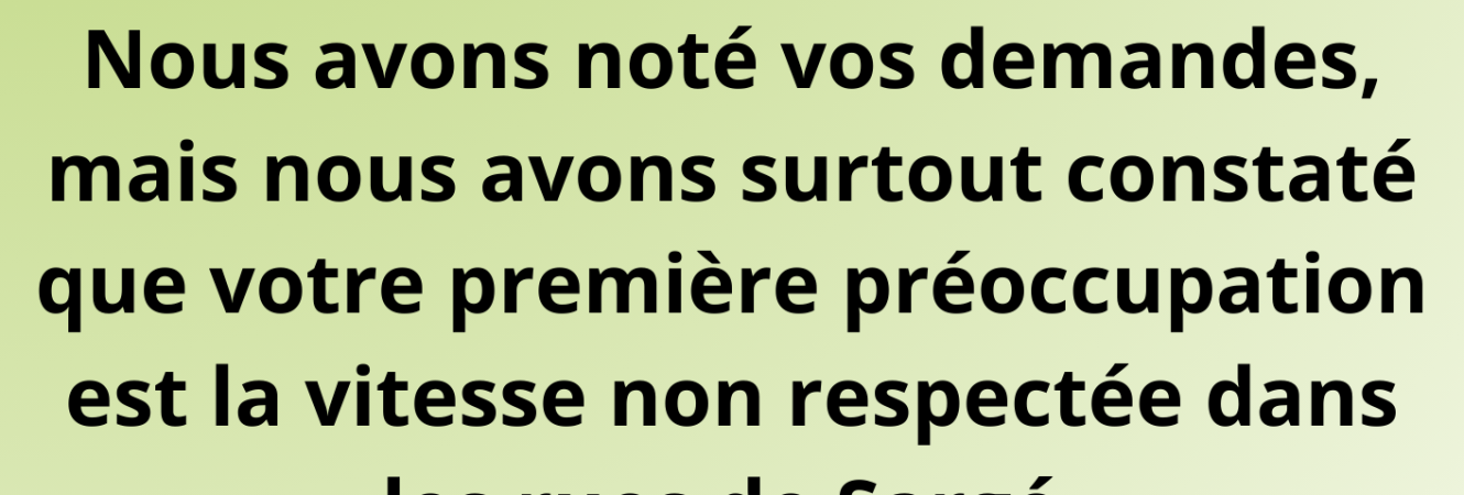 info sargé