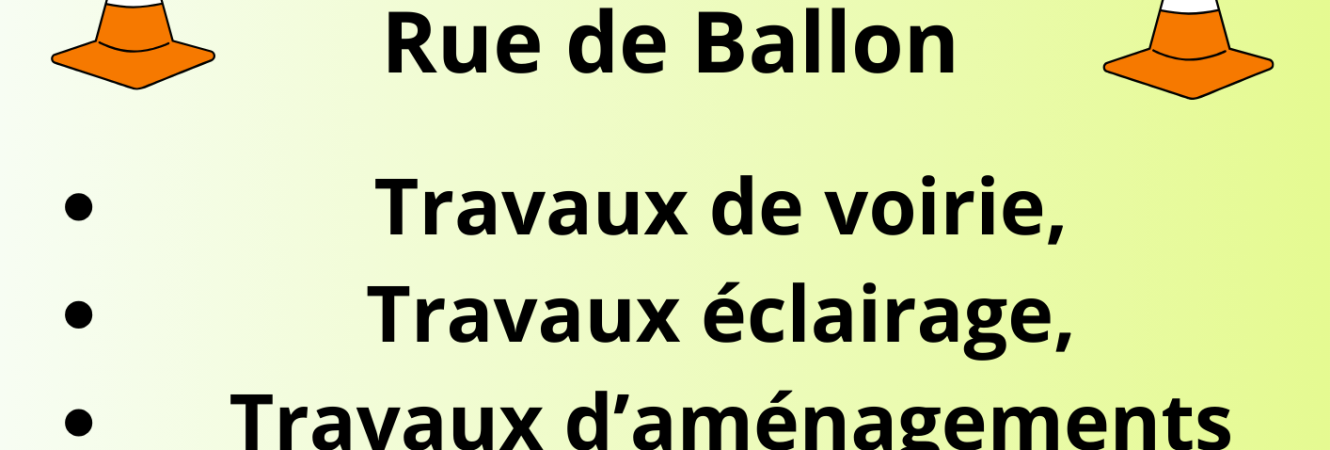 travaux janvier 2026